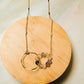 Gem Gradient Link Necklace by Santore Jewelry in Fluorite