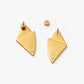 Mila Triangle Drop Earring by Brackish