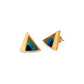 Jennifer Triangle Stud Earring by Brackish