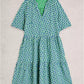 Sophia Jersey Shirt Dress by White Stuff in Green Multi