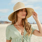Honey - Women's Lurex & Paper Braid Cattleman's Crease Lifeguard by San Diego Hat Co.