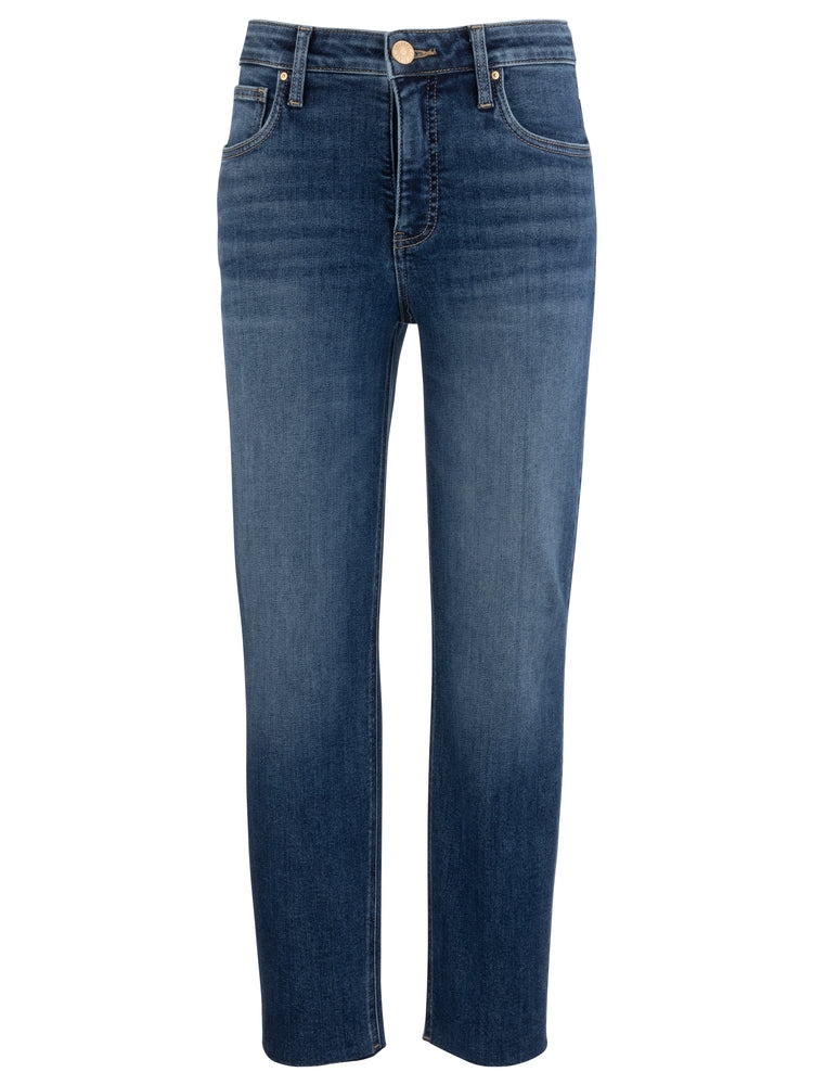 Catherine Boyfriend Jeans by Kut from the Kloth in Luckily w/ Dark