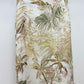 Fan Palm Print Skirt by Milio Milano in Green