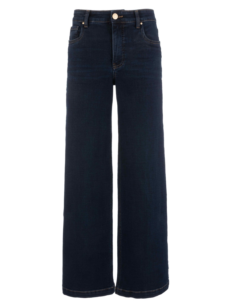 Jodi High Rise Fab Ab Straight Leg Jeans by Kut from the Kloth in Righteously
