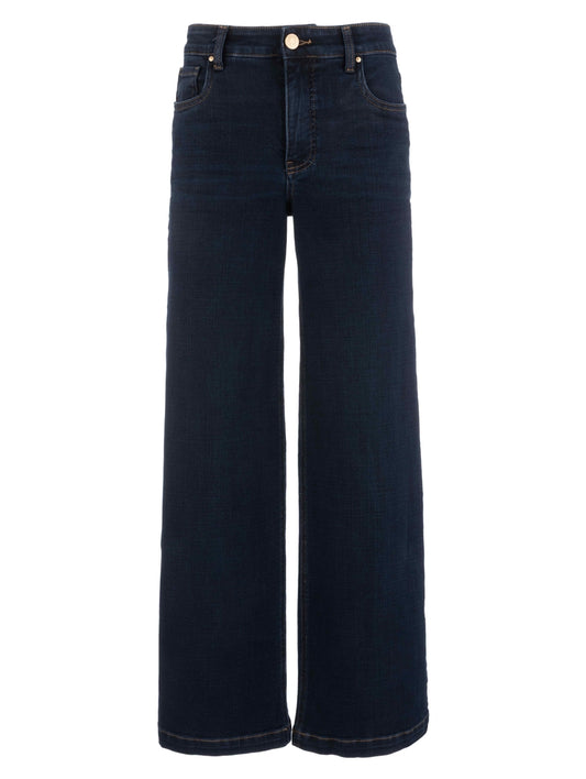 Jodi High Rise Fab Ab Straight Leg Jeans by Kut from the Kloth in Righteously