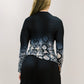 Akira Snakeskin Top by Wild Cosmos in Ink Mix