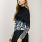 Akira Snakeskin Top by Wild Cosmos in Ink Mix