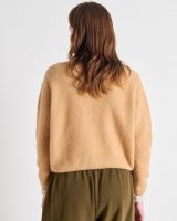 Vito Cardi Sweater by American Vintage in Noisette Chine