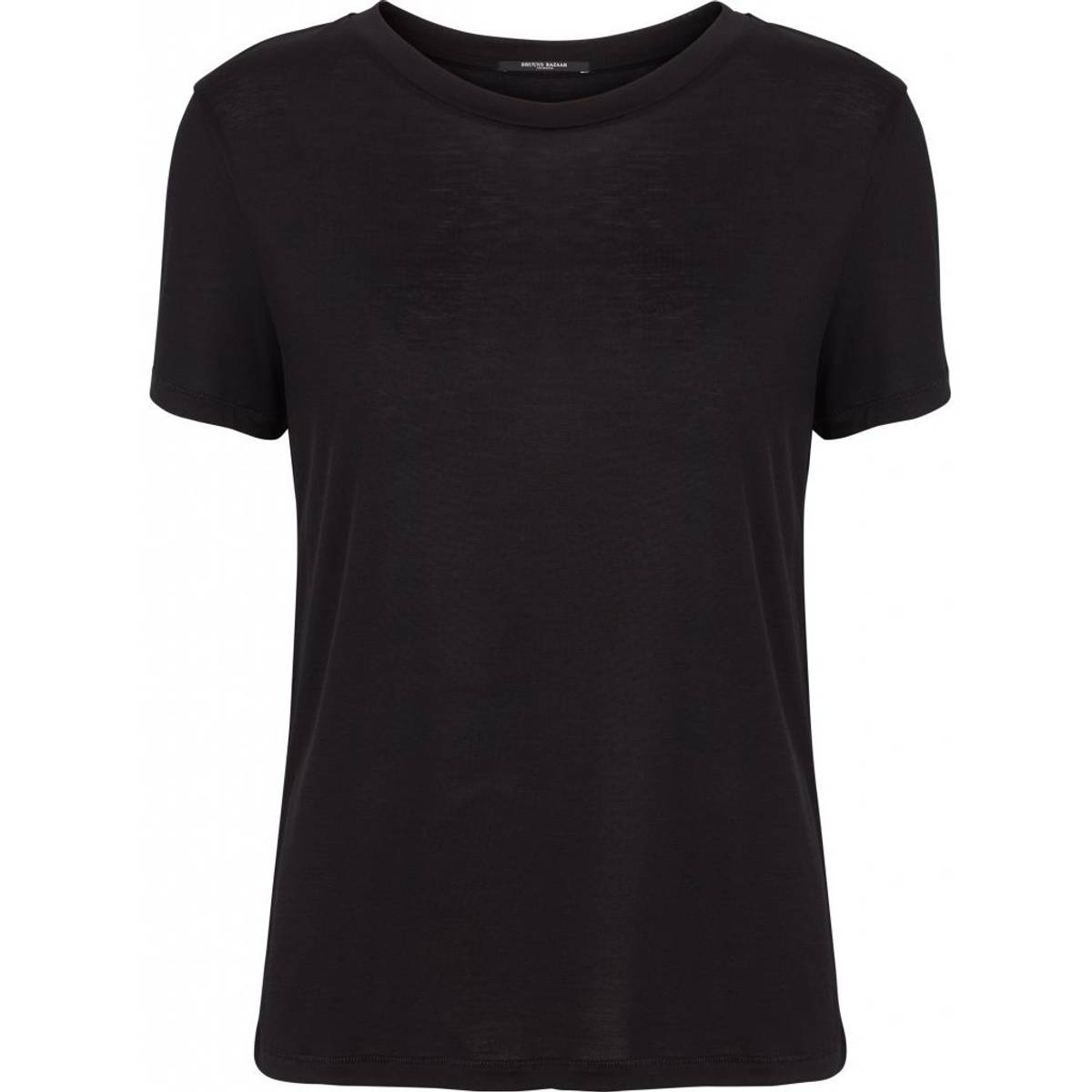 Katka SS T-Shirt by Bruuns Bazaar in Black