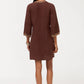 Seamed Swing Dress by Johnny Was in Bitter Chocolate