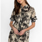 Piping Shirt Dress by Johnny Was in Paolina