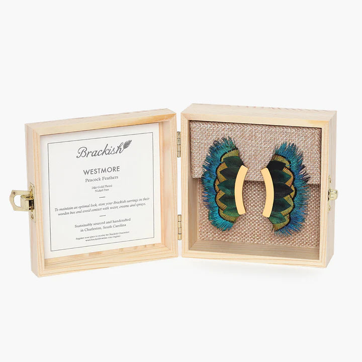 Westmore Crescent Earring by Brackish