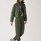 Cloudia Quilted Jacket by Wild Cosmos in Olive