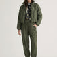 Cloudia Quilted Jacket by Wild Cosmos in Olive