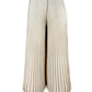 Leah Matte Palazzo Pant by Wild Cosmos in Cream