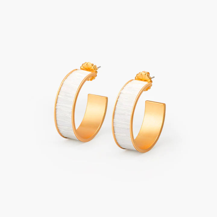 Wit Hoop Earring by Brackish