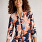 Annie Printed Sparkle Top by White Stuff in Navy Print