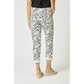 Zebra Print Jegging by Look Mode in White