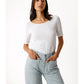 Zur-12 T-Shirt by SKFK in White