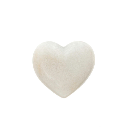 White Marble Heart by Indaba
