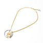Djerba Necklace by Anne Marie Chagnon in Shiny Gold