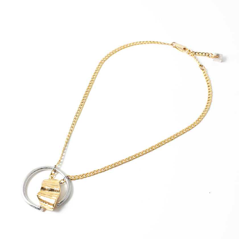Djerba Necklace by Anne Marie Chagnon in Shiny Gold
