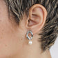 Jyde Earring by Anne Marie Chagnon in Silvery