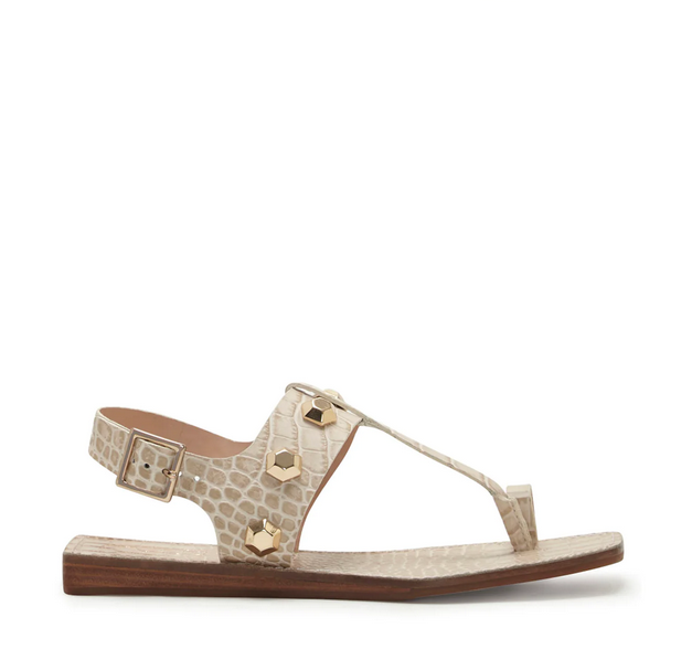 Dailette Sandal by Vince Camuto in Taupe