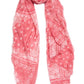 Vintage Paisley Scarf by Blue Pacific in Brick