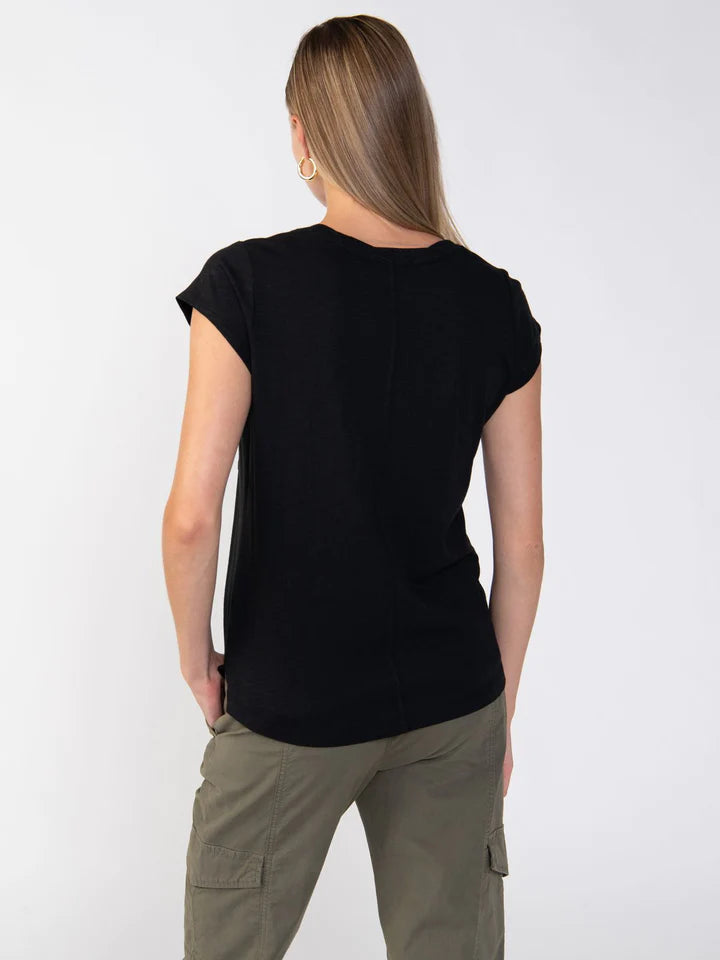 Traveler Twist Tee by Sanctuary in Black