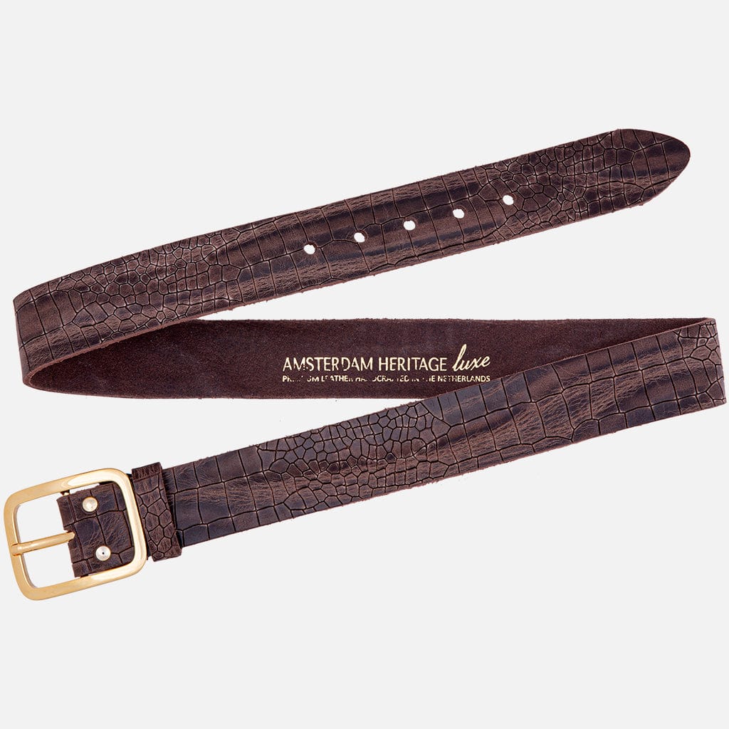 Ilse Belt by Amsterdam Heritage in Brown