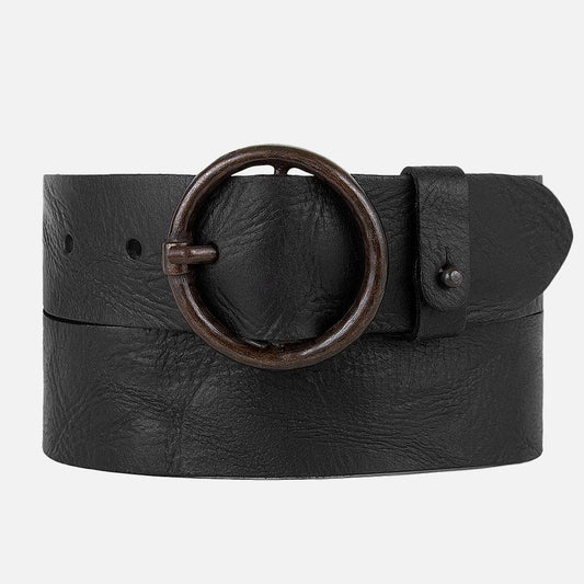Pip Belt by Amsterdam Heritage in Black