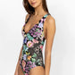Black Butterfly Cross Back One Piece by Johnny Was