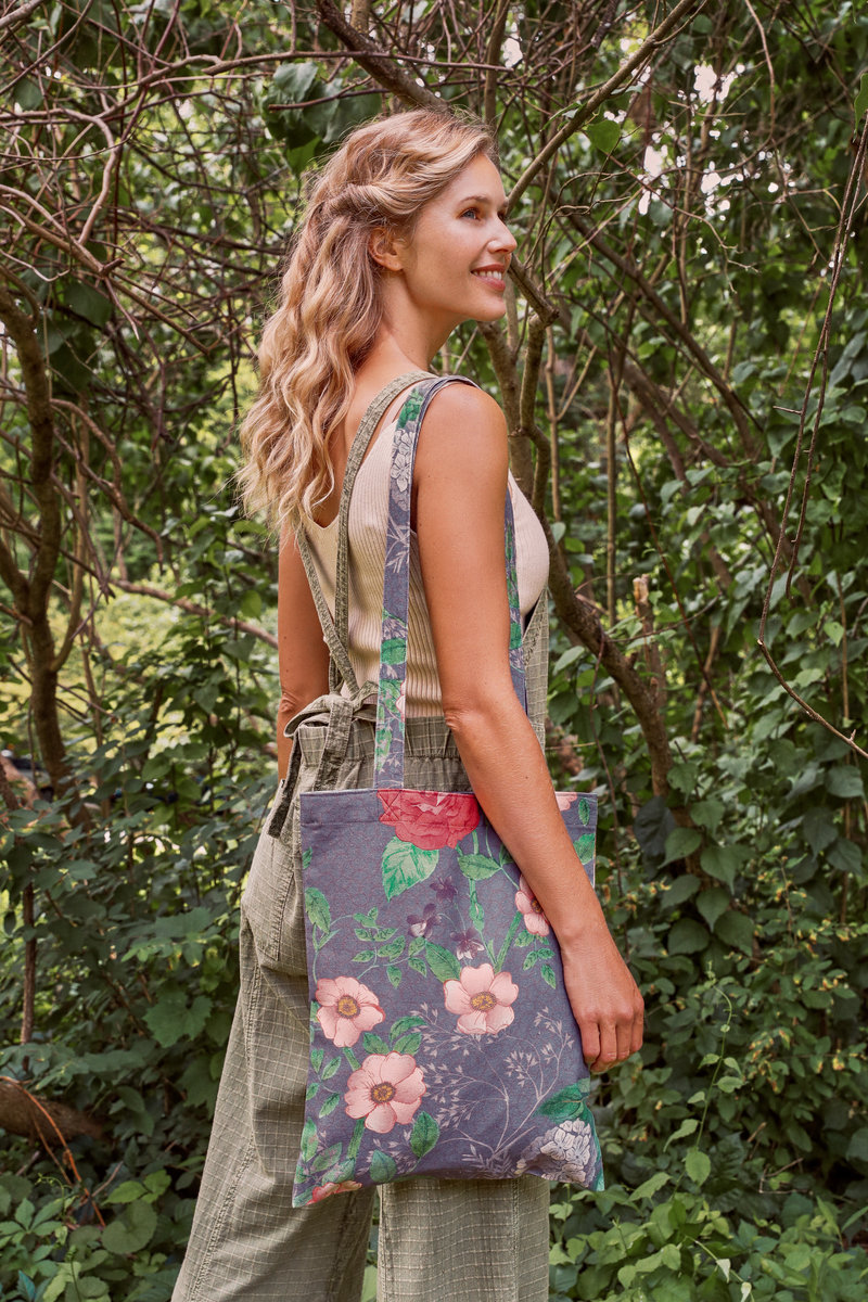 Hedgerow Tote Bag by Powder in Pewter