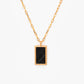 Quicksand Rectangle Necklace by Brackish