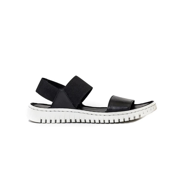 Raya Sandal by Ateliers Shoes in Black