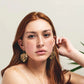Small Monstera Leaf Earrings by Ink+Alloy